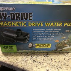 Danner Manufacturing Supreme By-drive Magnetic Drive Aquatic Water Pump 