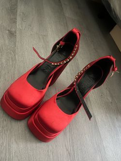 Versace Women’s Red Courts