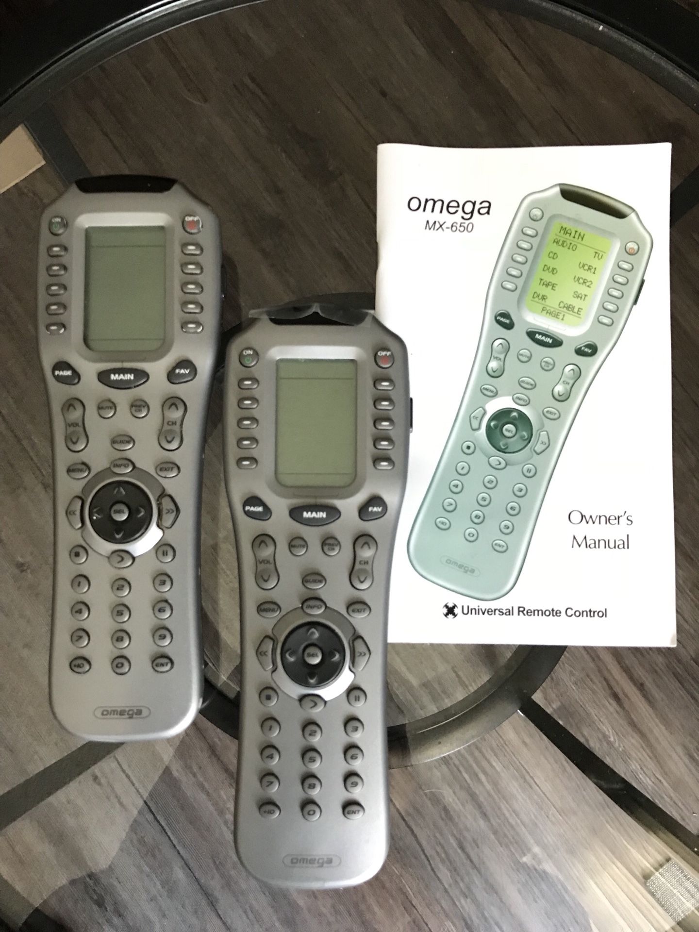 Universal Remote Control MX650 Omega