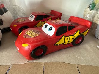 Piggy bank or decoration cars or lightning McQueen