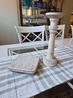Farmhouse Riser & Candle Holder