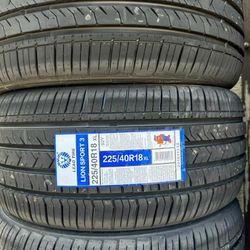 225 40 18 New Tires 