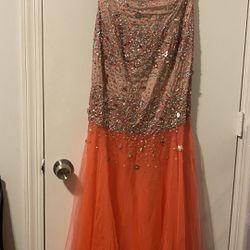 Beautiful Taffeta  Wedding/Prom  Long Dress