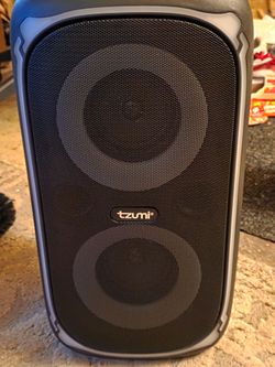 Tzumi Bluetooth speaker