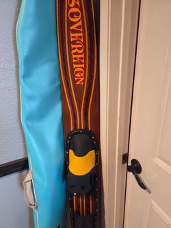 Vintage OBrien Sovereign wood slalom water ski
