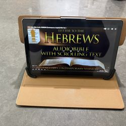 Onn tablet and Faux Leather Case