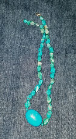 Handcrafted Turquoise Necklace