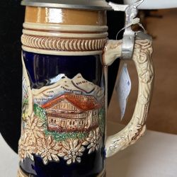 Vintage  Musical Beer Stein - Made In Germany