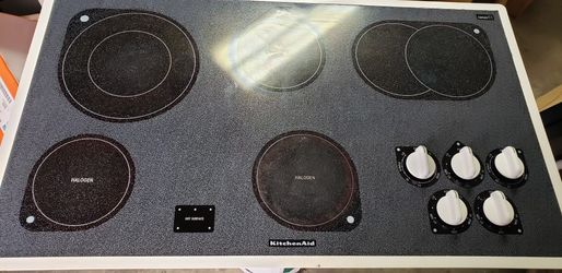 36" Electric KitchenAid Drop In Stovetop