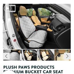 Plush Paws Pet Car Seat Covers (2)