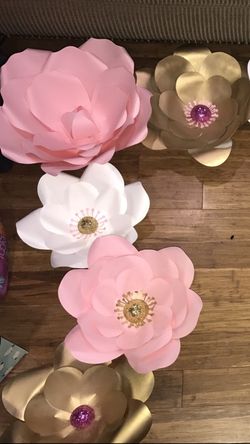 Paper flowers