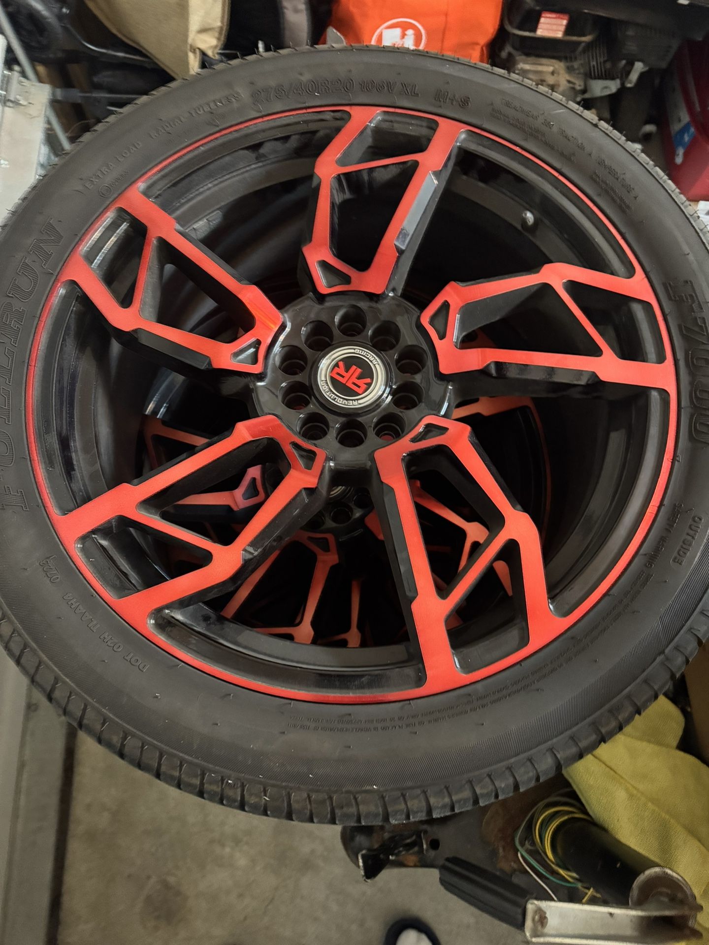 20" Red Rims Bought For 2023 Mitsubishi Outlander Sport!! Great Condition