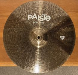 Paiste 900 16” Crash Cymbal (repaired)