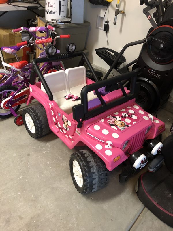 Power wheels Minnie Jeep for Sale in Newport Beach, CA - OfferUp
