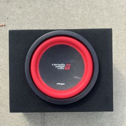 12 Inch subwoofer Cerwin Vega & amp