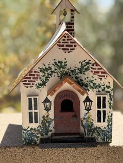 Music Box-Schoolhouse, From The Karen Penner Original Design Collection