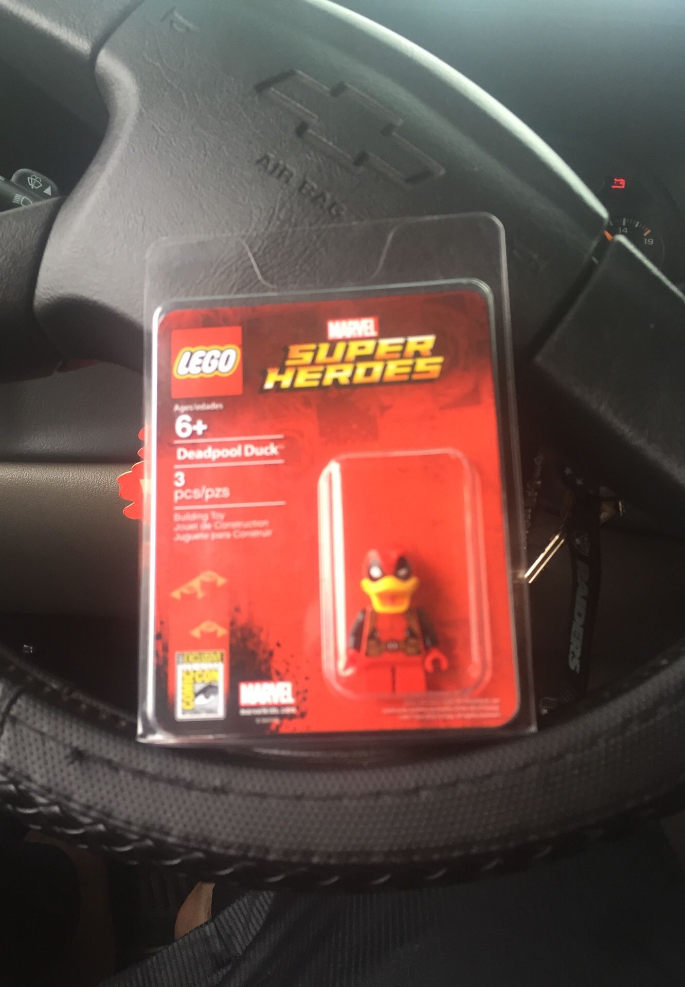 SDCC LEGO Deadpool Duck