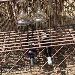 Metal Wine Rack - Unique 