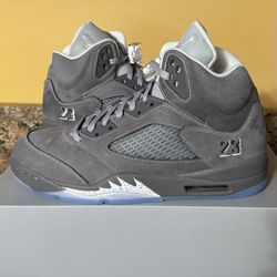 Jordan 5 Wolf Grey Size 12
