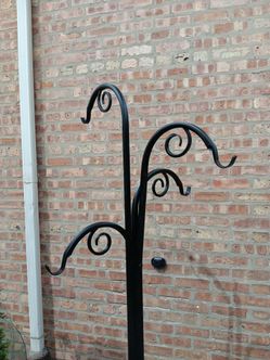 6 ft Panacea 4-way Scroll Baskets Hanger