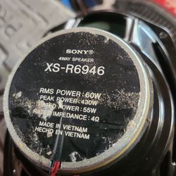 KICKER 12 COMP. KICKER COMP AMP 2 SONY 4WAY 6×9