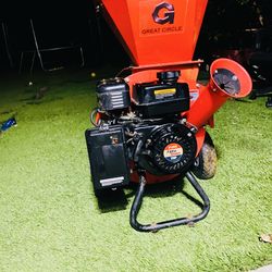 GreatCircleUSA Wood Chipper Shredder Mulcher Heavy Duty Gas