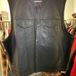 Leather Vest