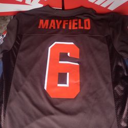 NFL Brand New With Tags #6 Mayfield Cleveland Browns Size Medium 