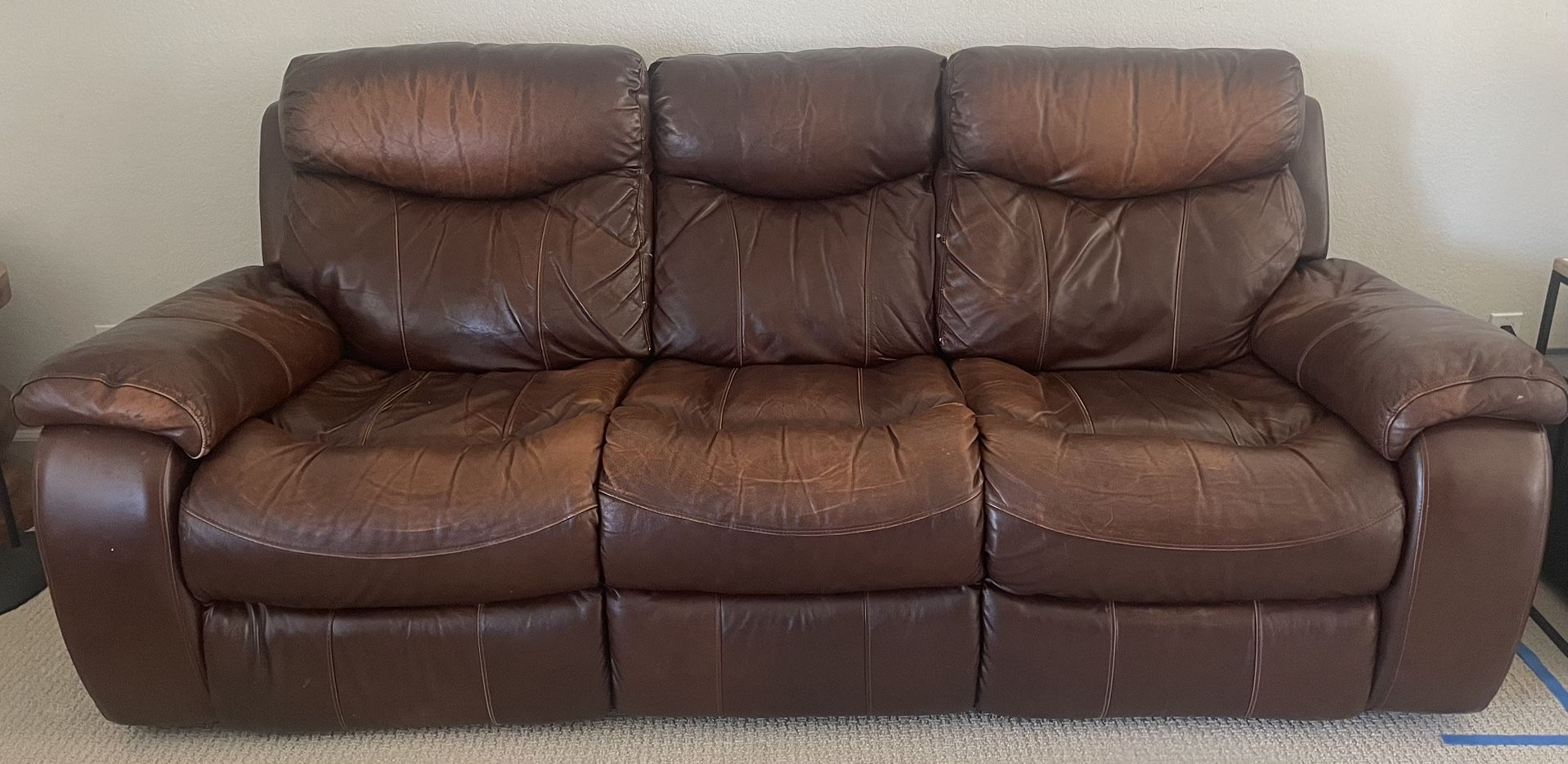 Leather Recliner 