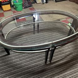 Glass Top Coffee Table