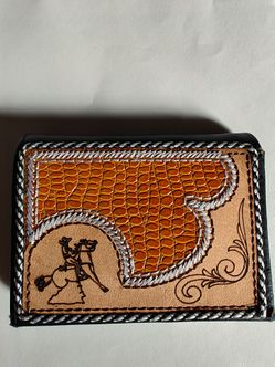 Hand craft mens wallet