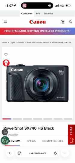 canon sx740