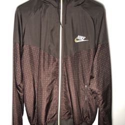 NIKE Super Rare Sample Reversible Hoodie Windbreaker Jacket 2008 Artist Only Deadstock Size Large