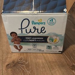 pampers pure newborn diapers