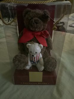 Lenox American Bears Teddy Bear 100th Anniversary Plush Bear with Ornament New in box never opened