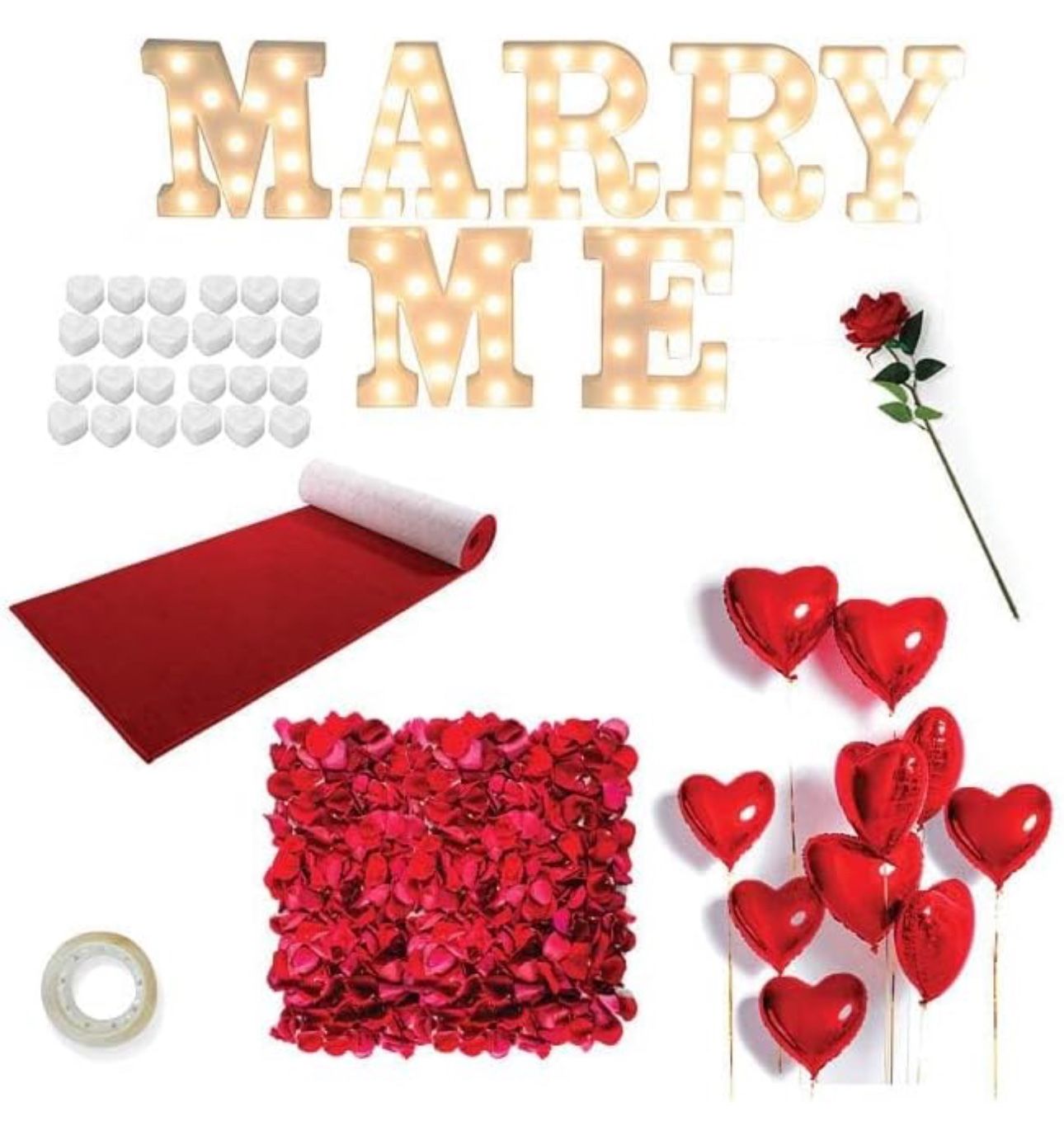 “Marry me” kit