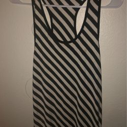 Long Stripped Dress / Perfect For Taller Women
