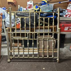 Brass Bed Head Board and Foot Board