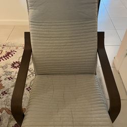 Chair/armchair/birch veneer/knisa Light Beige