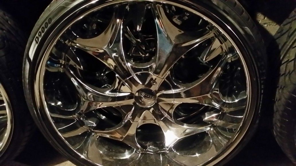 24 Inch Rims N Tires