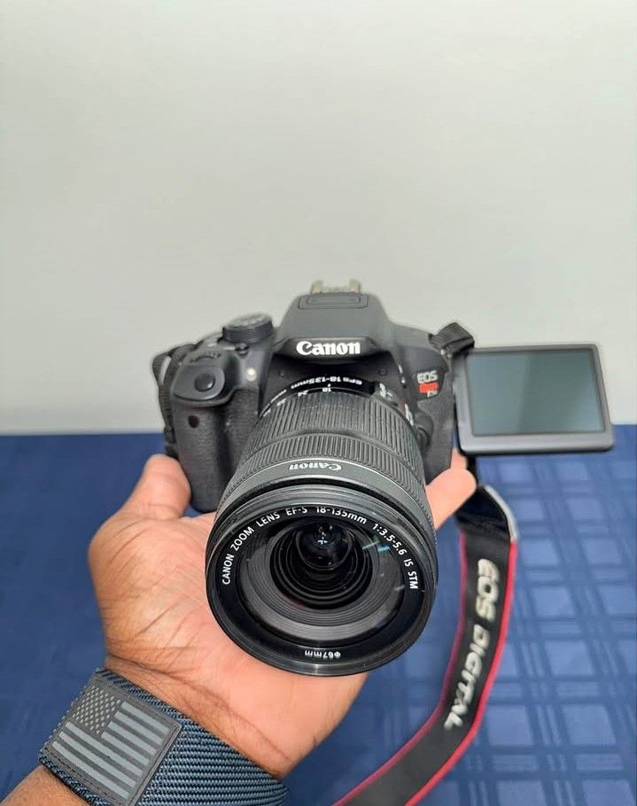 Canon EOS Rebel T5 18MP DSLR Camera, EF-S 18-55mm Lens ( IF LISTING IS UP ITS AVAILABLE)