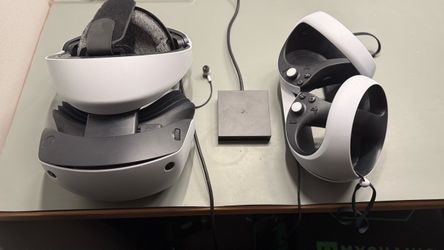 PSVR2 Complete Bundle — PC Adapter + Charging Dock + Upgraded Comfort Harness