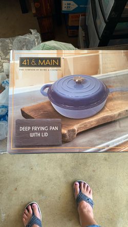 Cast iron Deep Frying Pan