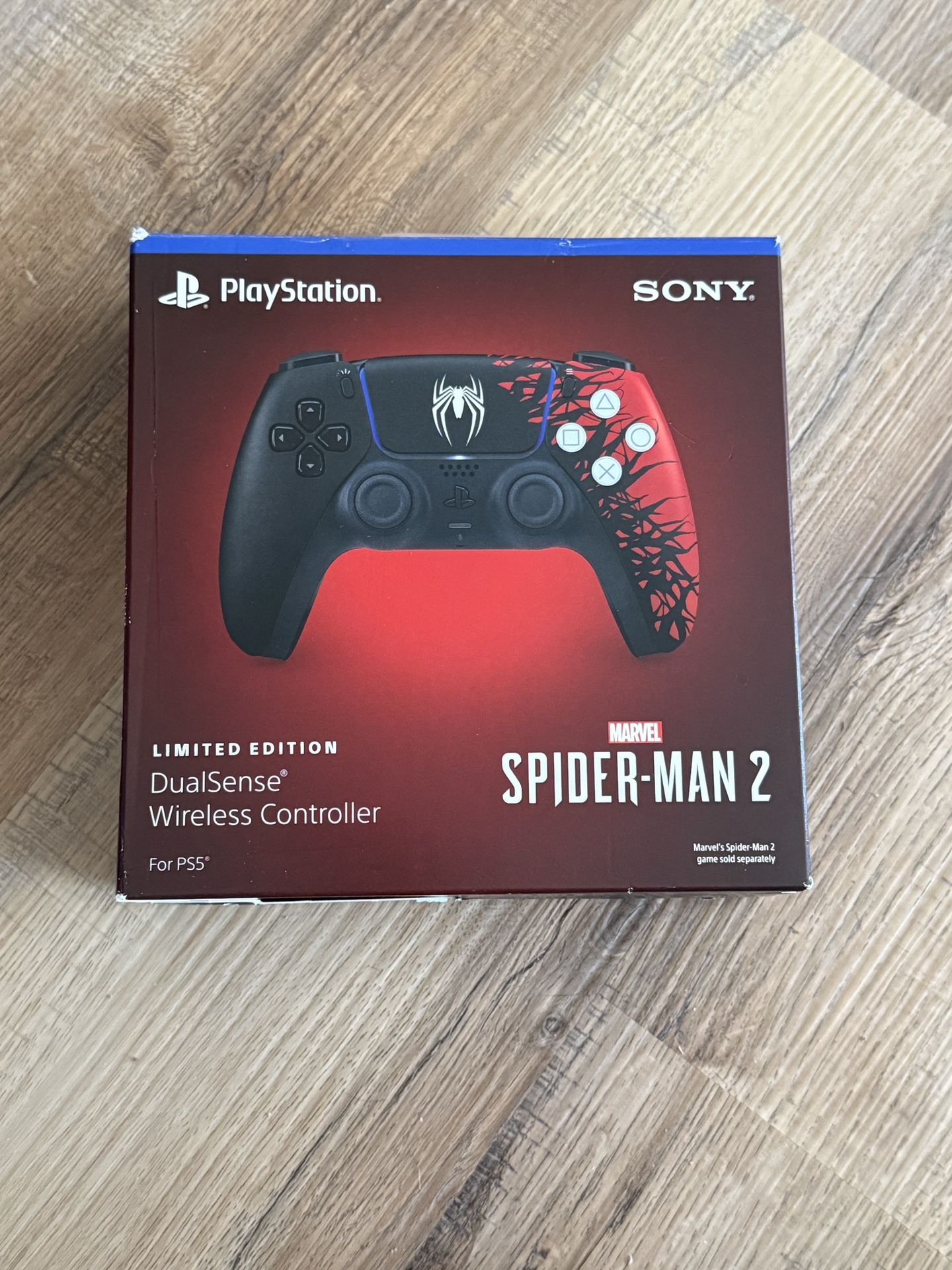 Brand New SEALED Playstation 5 Limited Edition Spiderman 2 Controller