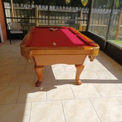 Pool Table Craftmaster 7' Long
