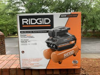Ridgid 200psi compressor (new)