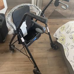 Walker With Seat