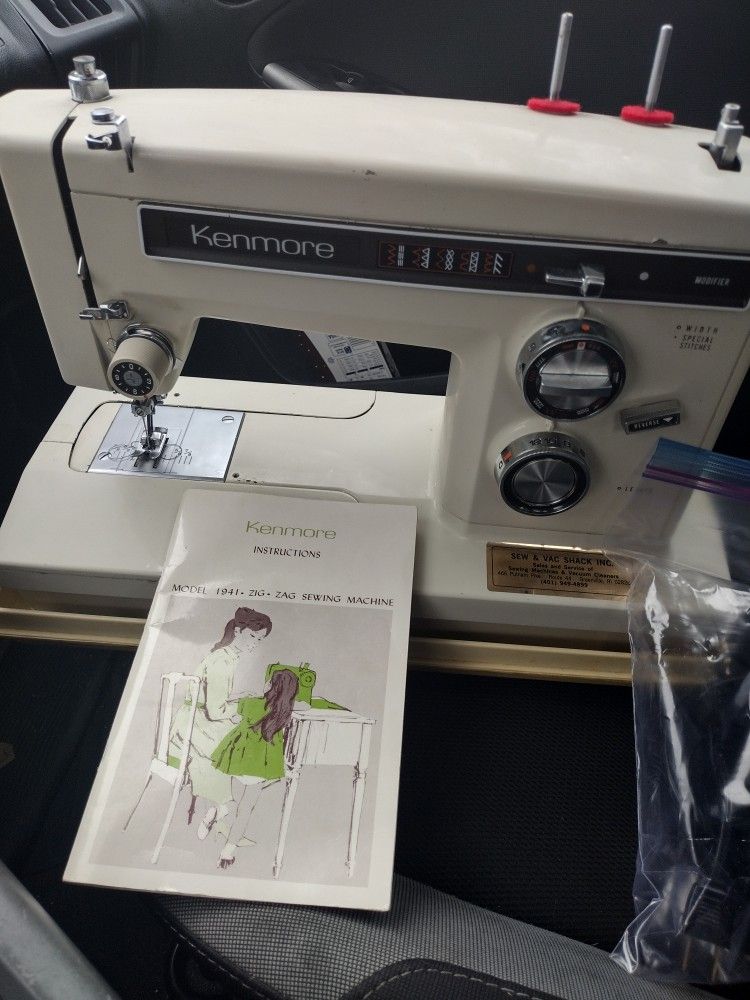 Kenmore model 1941 zig zag sewing machine
