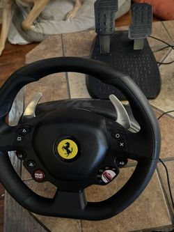 PS4 Thrustmaster Wheel And Pedals