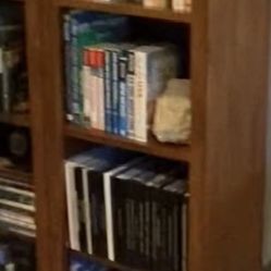 Wood Bookcases (2 Available)